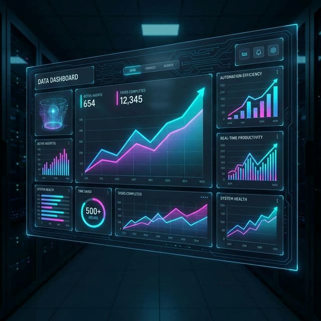 Autonomous AI analytics dashboard