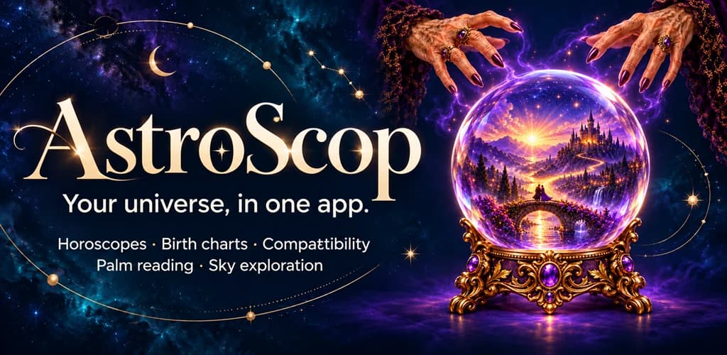 AstroScop — your universe, in one app
