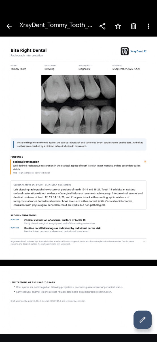 Plain-language patient summary preview